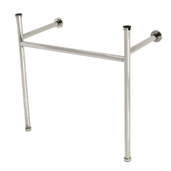 Kingston Brass Stainless Steel Console Sink Legs, Polished Nickel VPB28146 - main